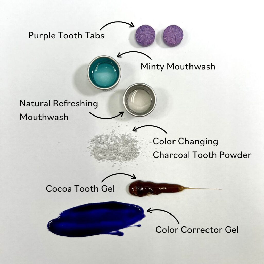 Kit de amostras de higiene oral