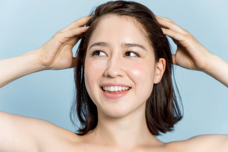 Cura dei capelli in Giappone - Cura del cuoio capelluto