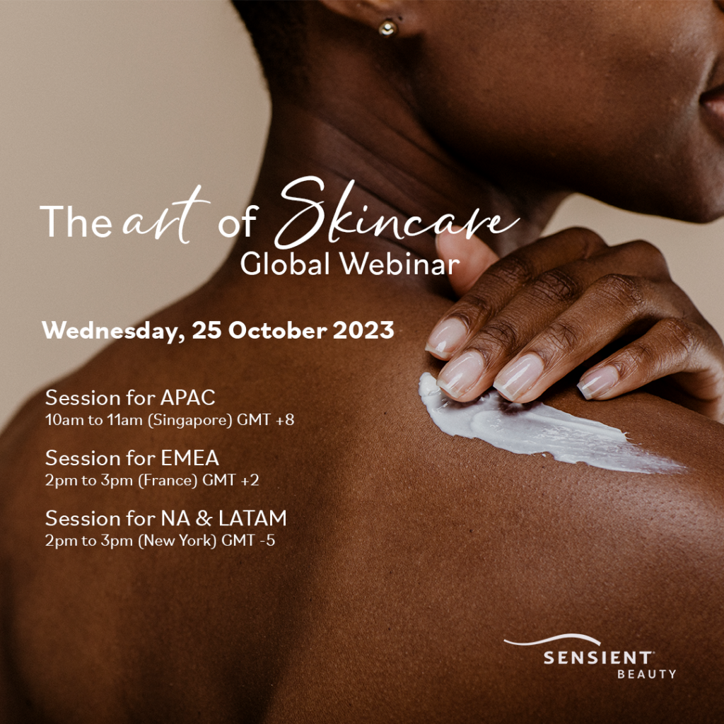 Sensient Beauty Seminario web sobre cuidado de la piel 2023 