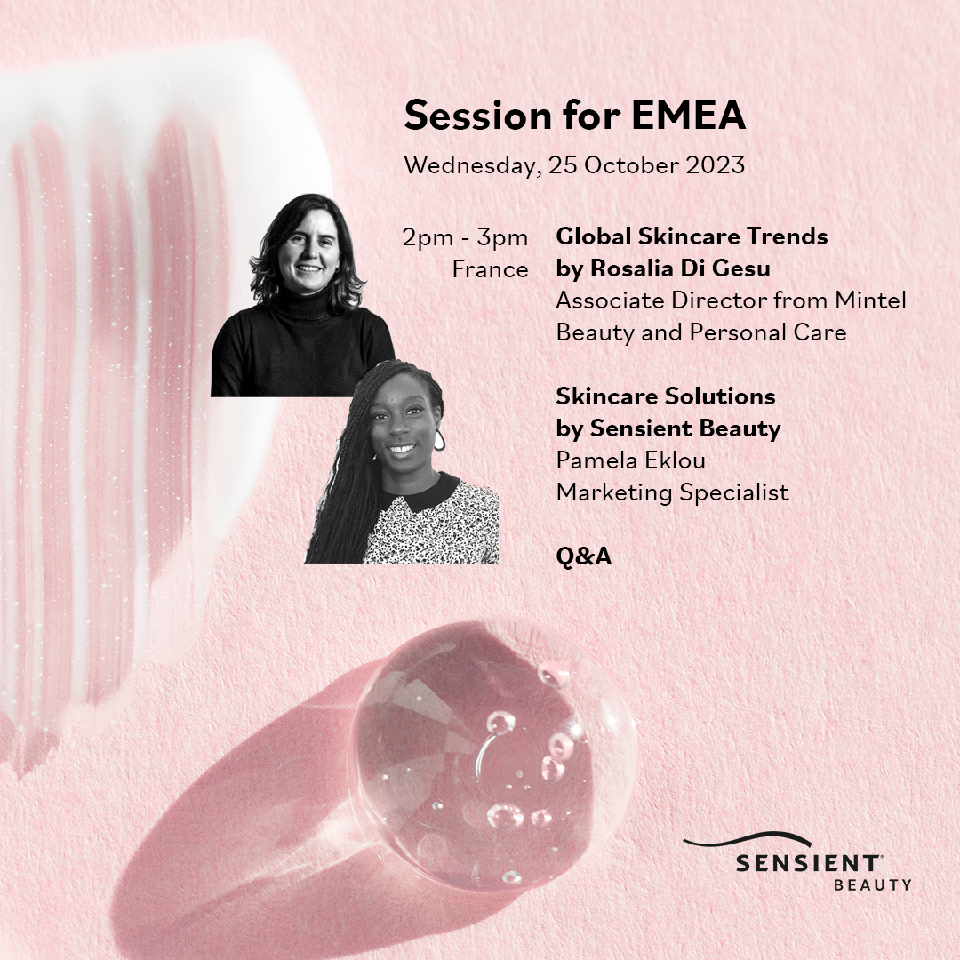 The Art Of Skincare 2023 Global Webinar - Sensient Beauty