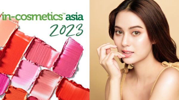 Immagine in evidenza del sito web di In-Cosmetics Asia 2023