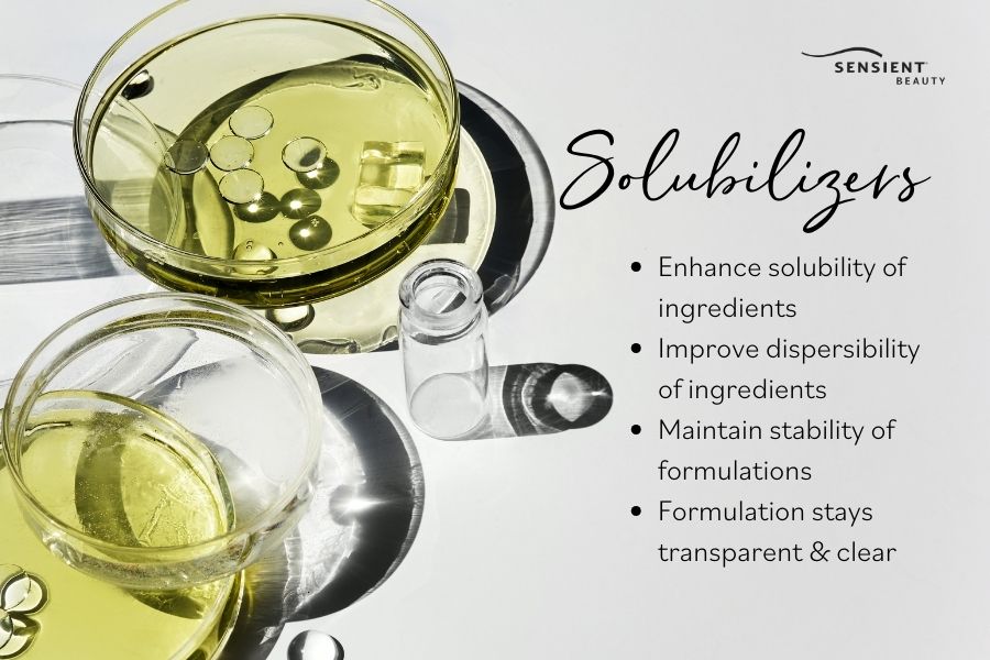 Solubilizers - ประโยชน์และสรรพคุณ