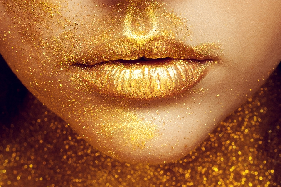 Maquiagem olímpica - Golden Terra