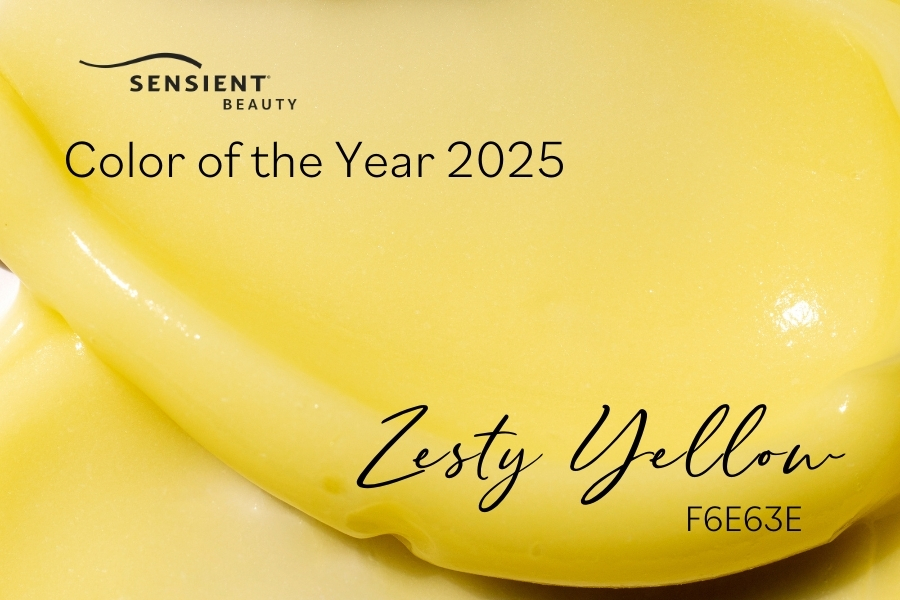 Color of the Year 2025 Zesty Yellow