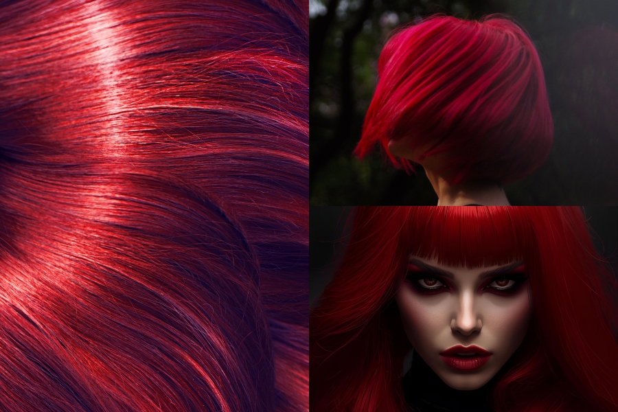 Tendencias en tintes de pelo de 2025 a 2027 - Rojos Subversivos